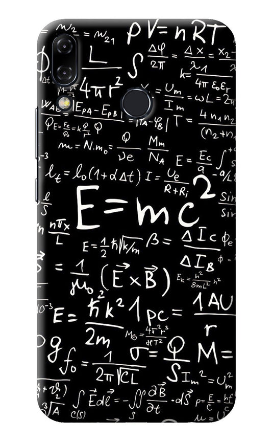 Physics Albert Einstein Formula Asus Zenfone 5Z Back Cover