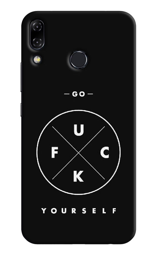 Go Fuck Yourself Asus Zenfone 5Z Hard Case Back Cover by Casekaro