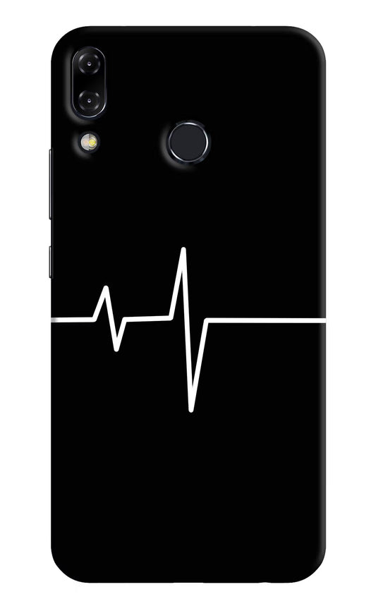 Heart Beats Asus Zenfone 5Z Hard Case Back Cover by Casekaro