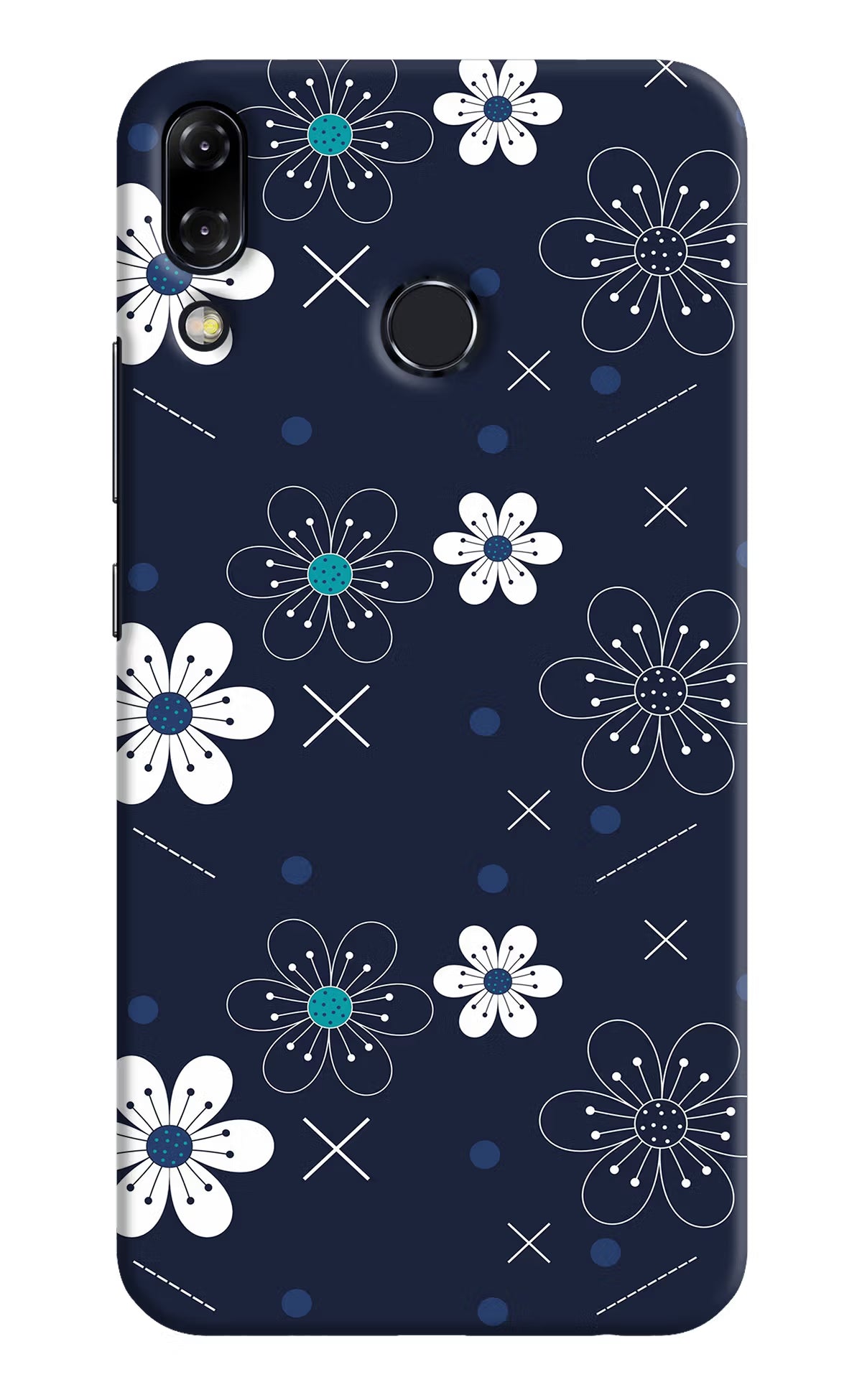 Flowers Asus Zenfone 5Z Hard Case Back Cover by Casekaro
