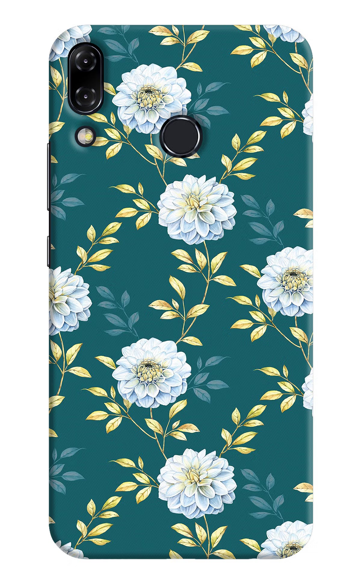 Flowers Asus Zenfone 5Z Hard Case Back Cover by Casekaro