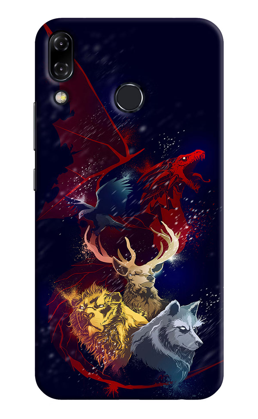 Game Of Thrones Asus Zenfone 5Z Back Cover, Hard case