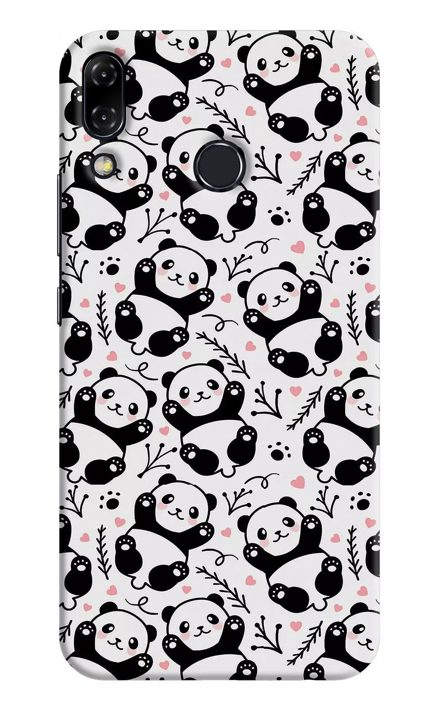 Cute Panda Asus Zenfone 5Z Back Cover, Hard case