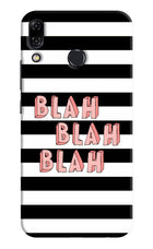 Blah Blah Blah Asus Zenfone 5Z Hard Case Back Cover by Casekaro
