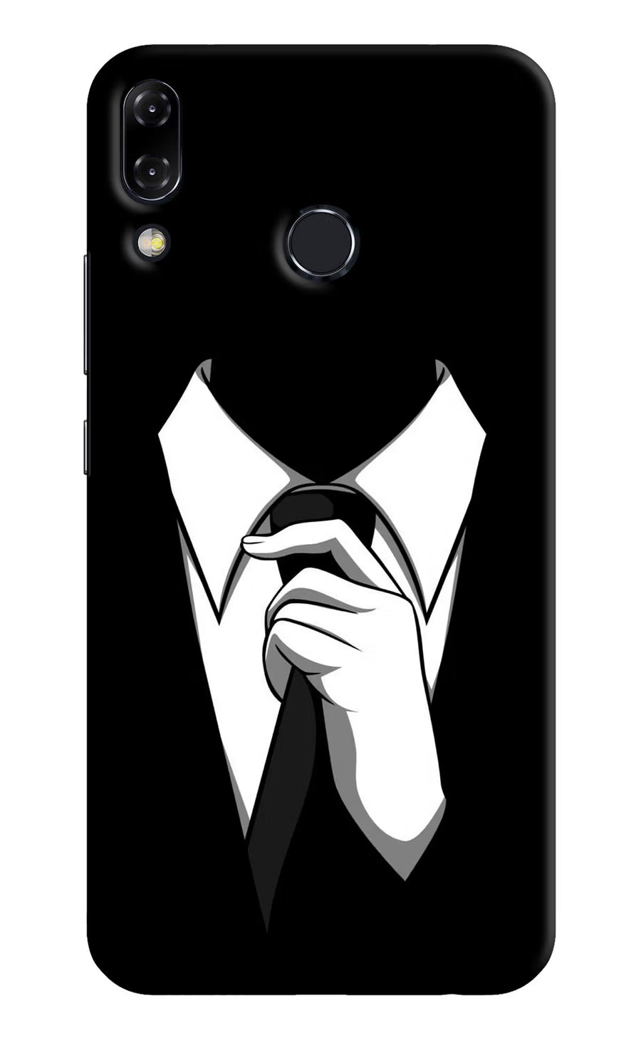 Black Tie Asus Zenfone 5Z Back Cover, Hard case