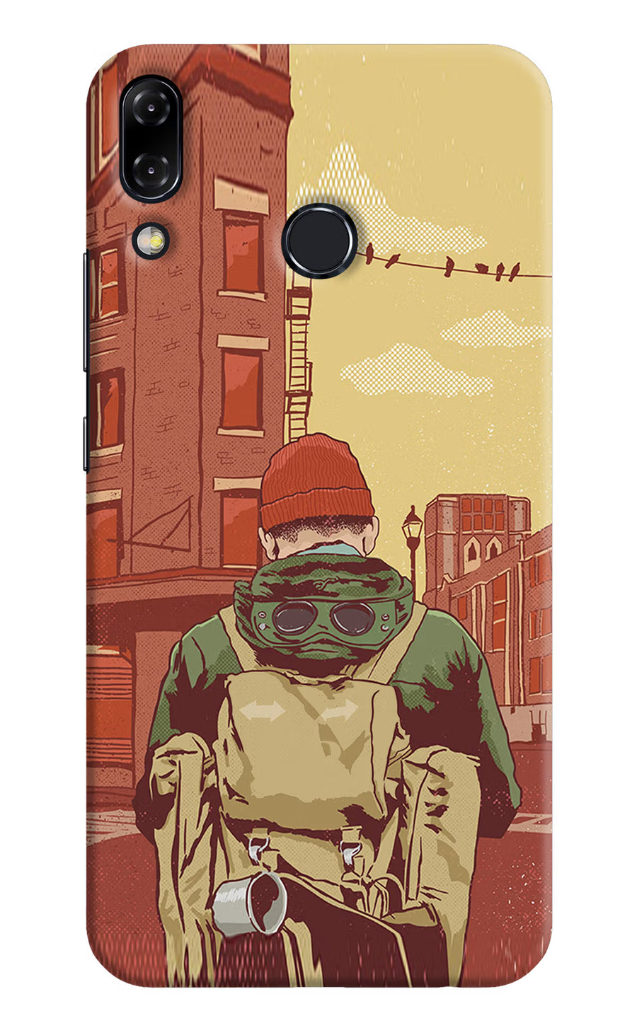 Adventurous Asus Zenfone 5Z Back Cover, Hard case