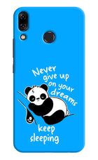 Keep Sleeping Asus Zenfone 5Z Hard Case Back Cover by Casekaro