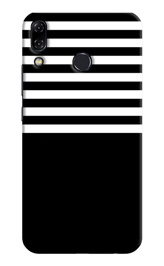 Black and White Print Asus Zenfone 5Z Hard Case Back Cover by Casekaro