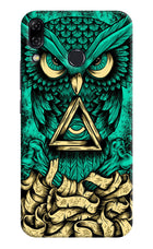 Green Owl Asus Zenfone 5Z Hard Case Back Cover by Casekaro