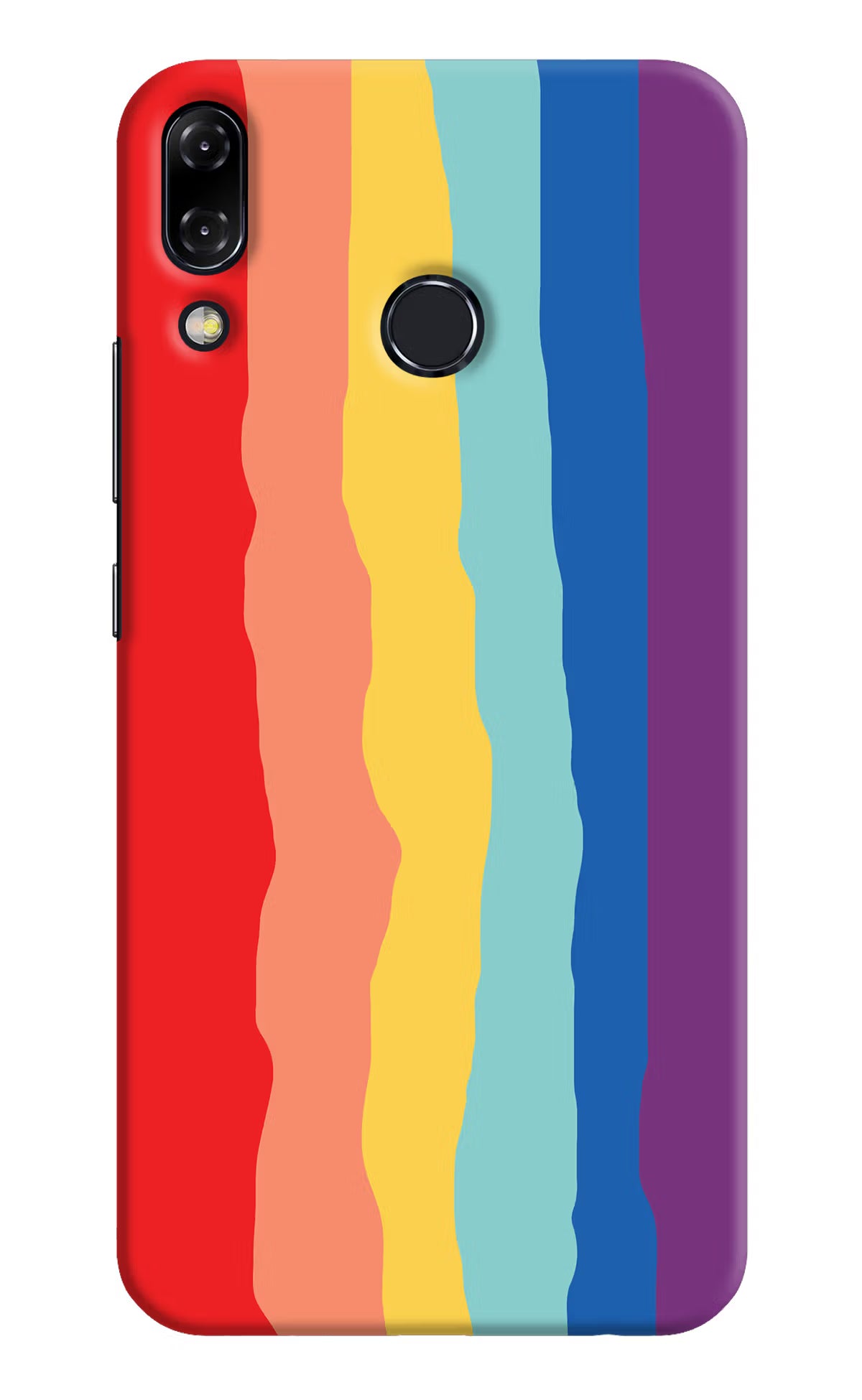 Rainbow Asus Zenfone 5Z Hard Case Back Cover by Casekaro