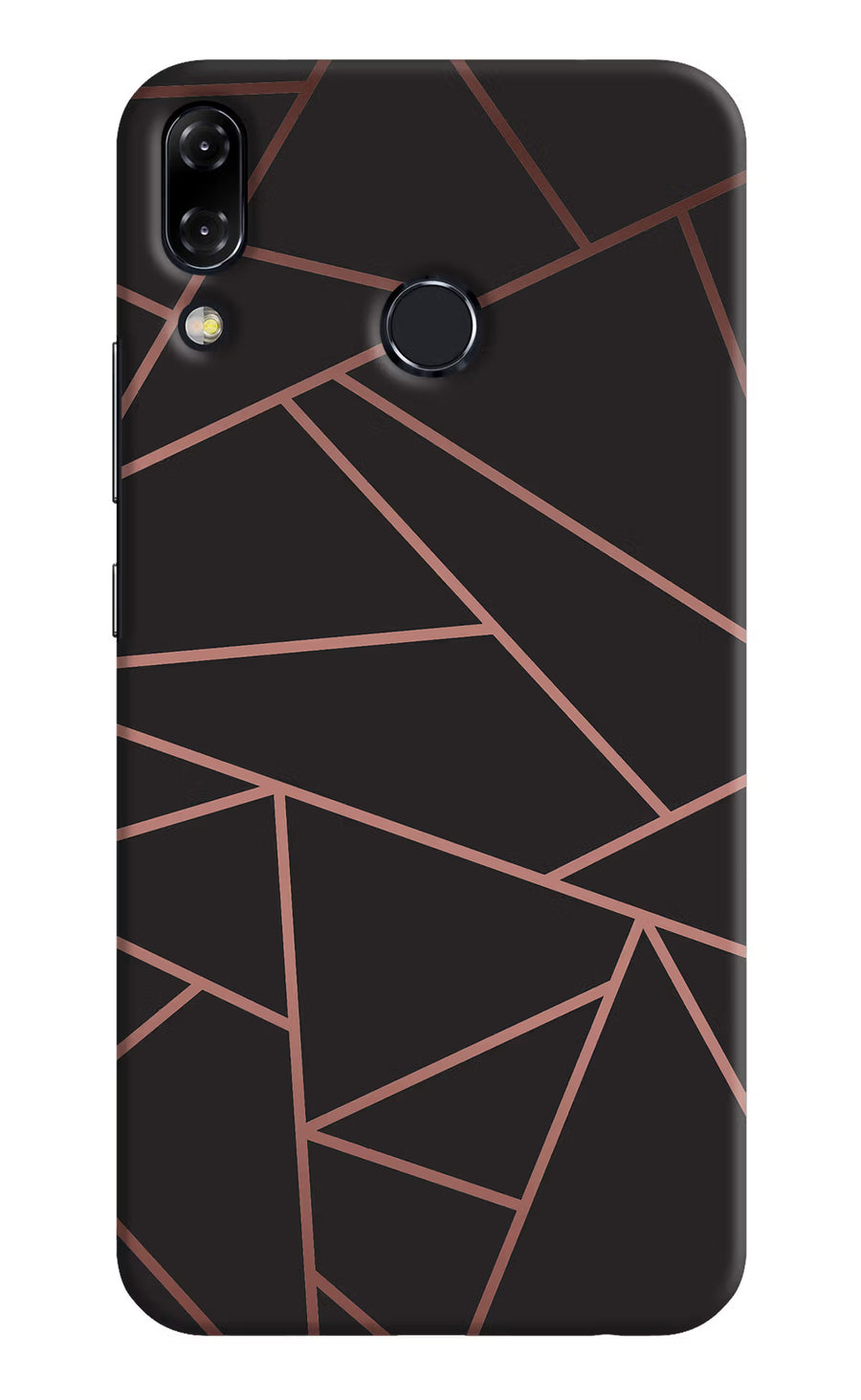 Geometric Pattern Asus Zenfone 5Z Back Cover, Hard case