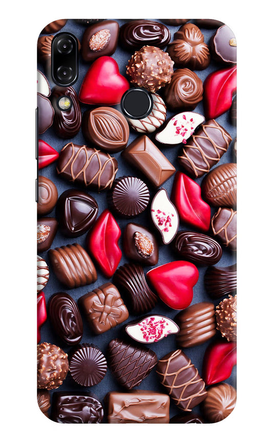 Chocolates Asus Zenfone 5Z Hard Case Back Cover by Casekaro