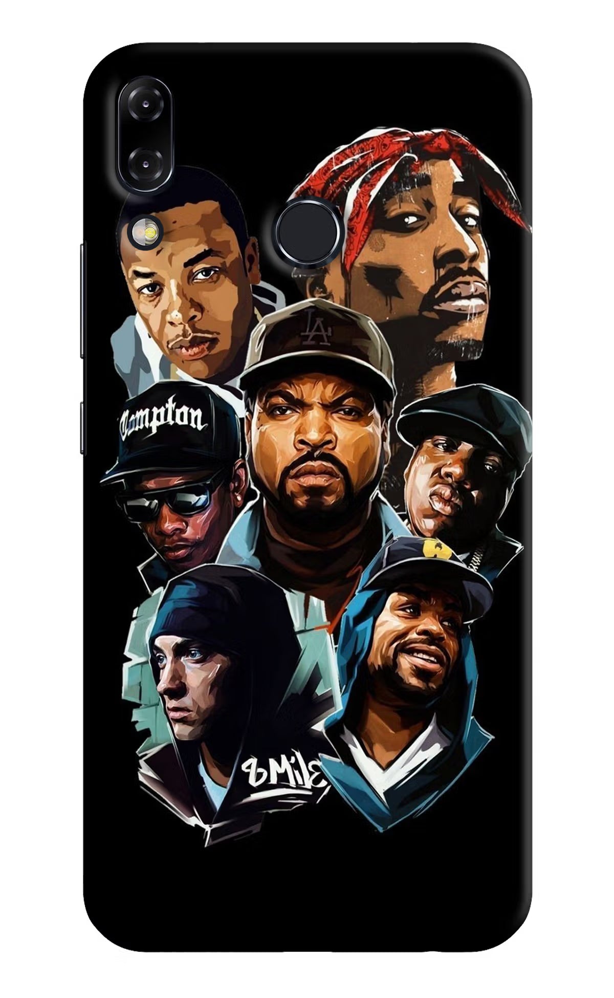 Rappers Asus Zenfone 5Z Hard Case Back Cover by Casekaro