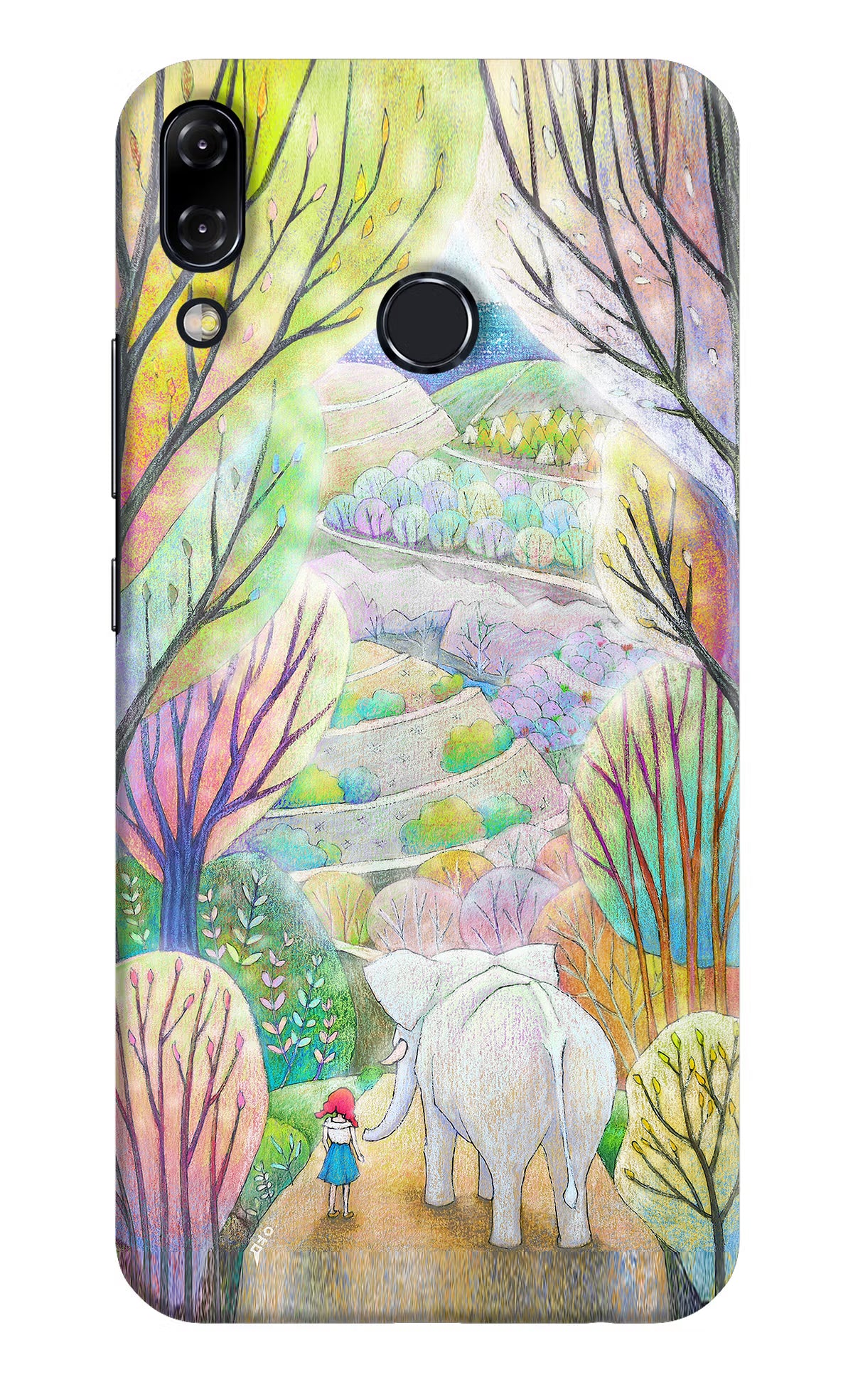 Nature Painting Asus Zenfone 5Z Hard Case Back Cover by Casekaro