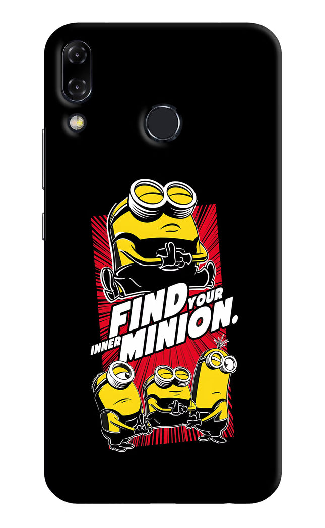 Find your inner Minion Asus Zenfone 5Z Hard Case Back Cover by Casekaro