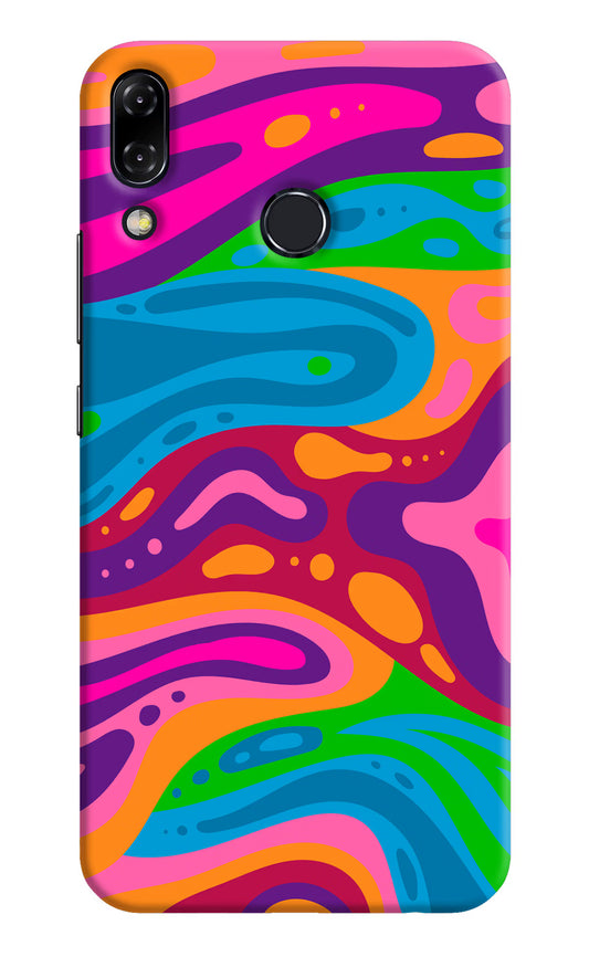 Trippy Pattern Asus Zenfone 5Z Hard Case Back Cover by Casekaro