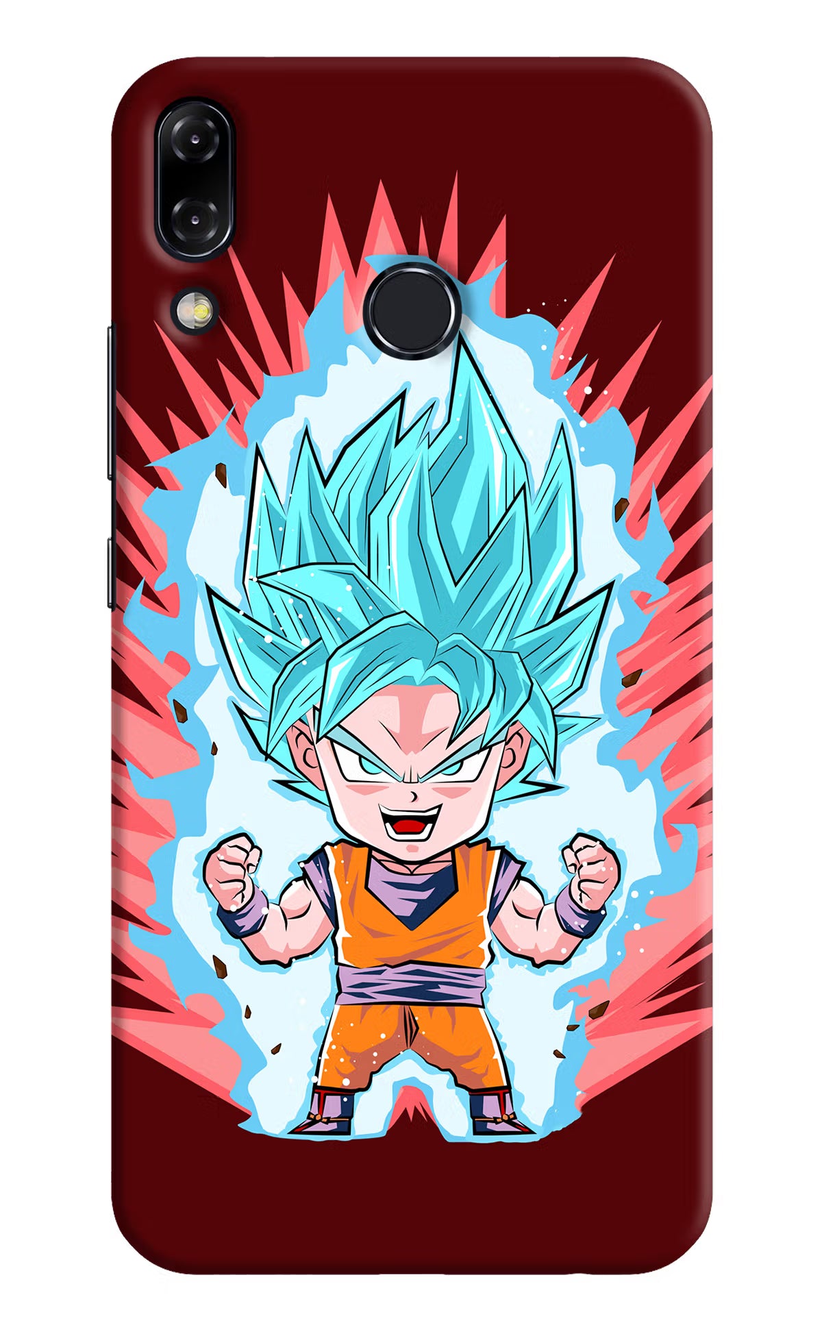 Goku Little Asus Zenfone 5Z Hard Case Back Cover by Casekaro