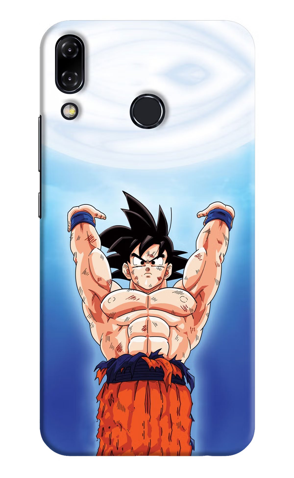 Goku Power Asus Zenfone 5Z Hard Case Back Cover by Casekaro