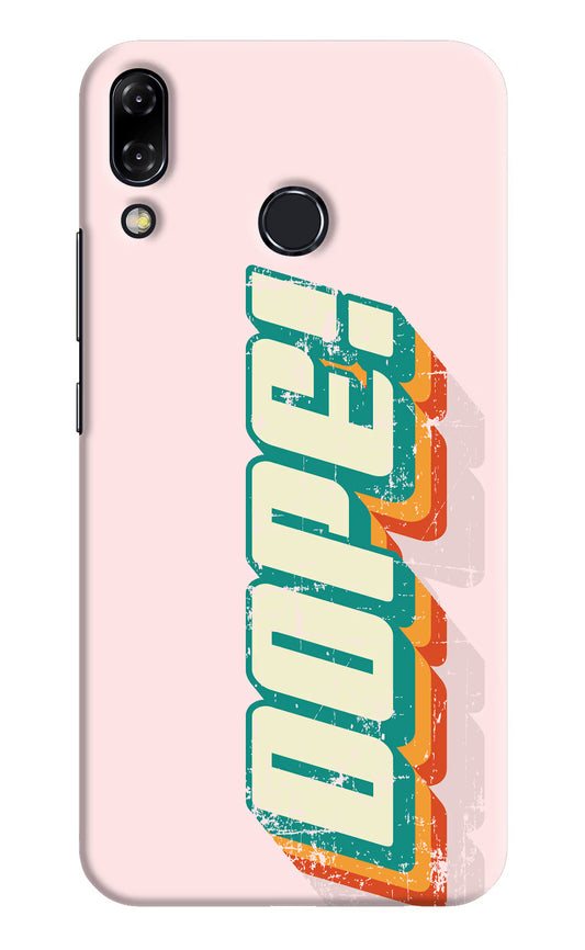 Dope Asus Zenfone 5Z Hard Case Back Cover by Casekaro