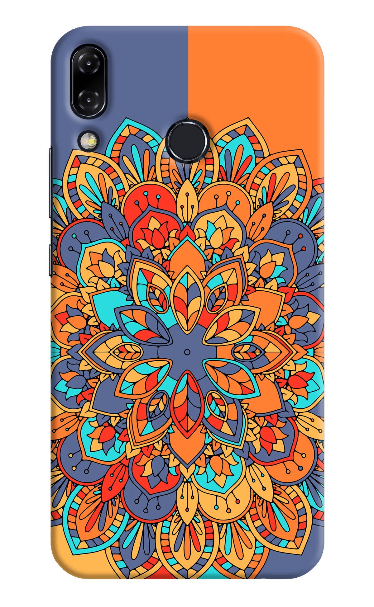 Color Mandala Asus Zenfone 5Z Hard Case Back Cover by Casekaro