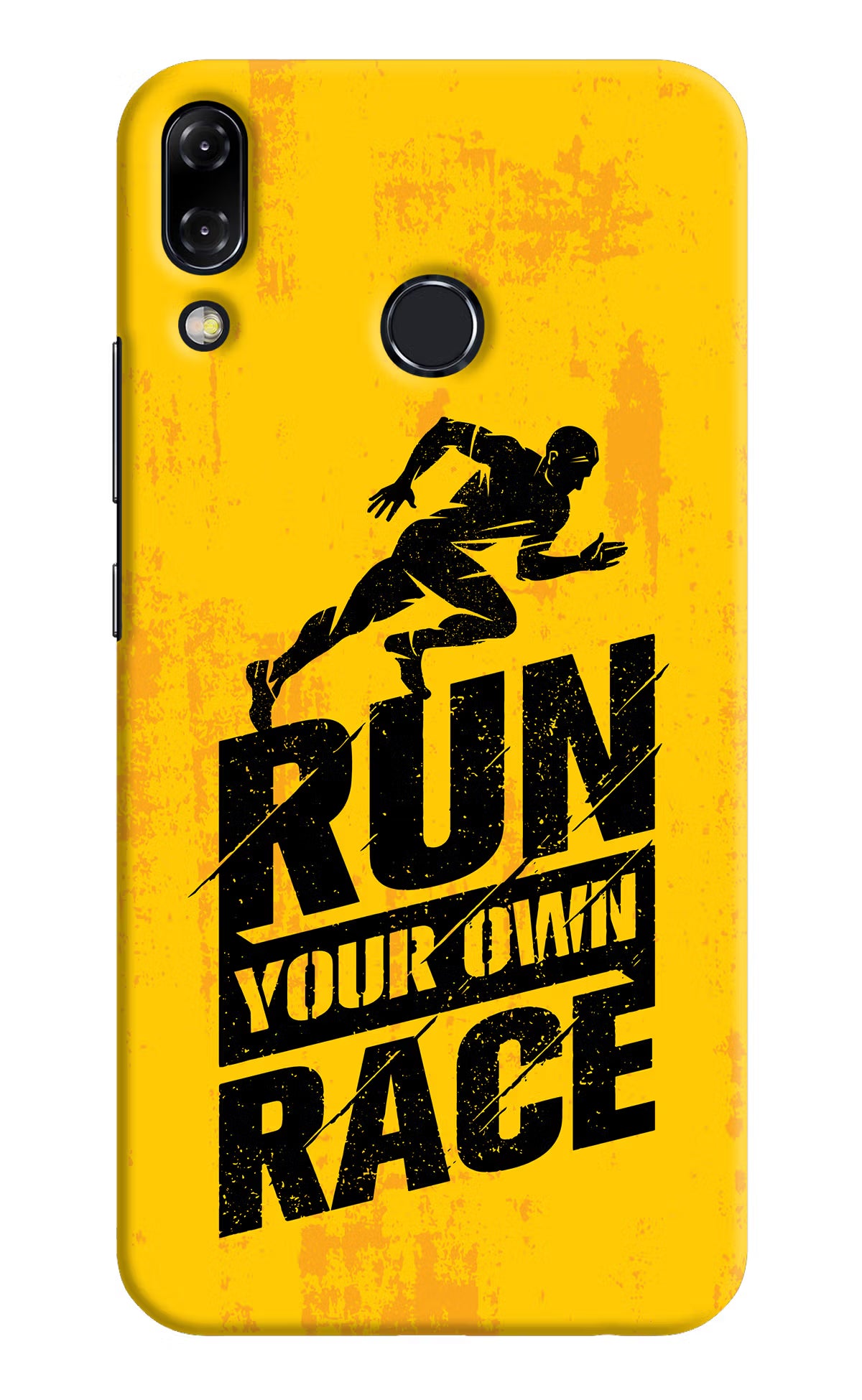 Run Your Own Race Asus Zenfone 5Z Hard Case Back Cover by Casekaro