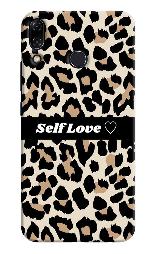 Leopard Print Self Love Asus Zenfone 5Z Back Cover