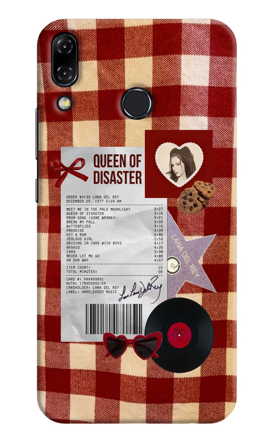 Queen of Disaster Asus Zenfone 5Z Hard Case Back Cover by Casekaro
