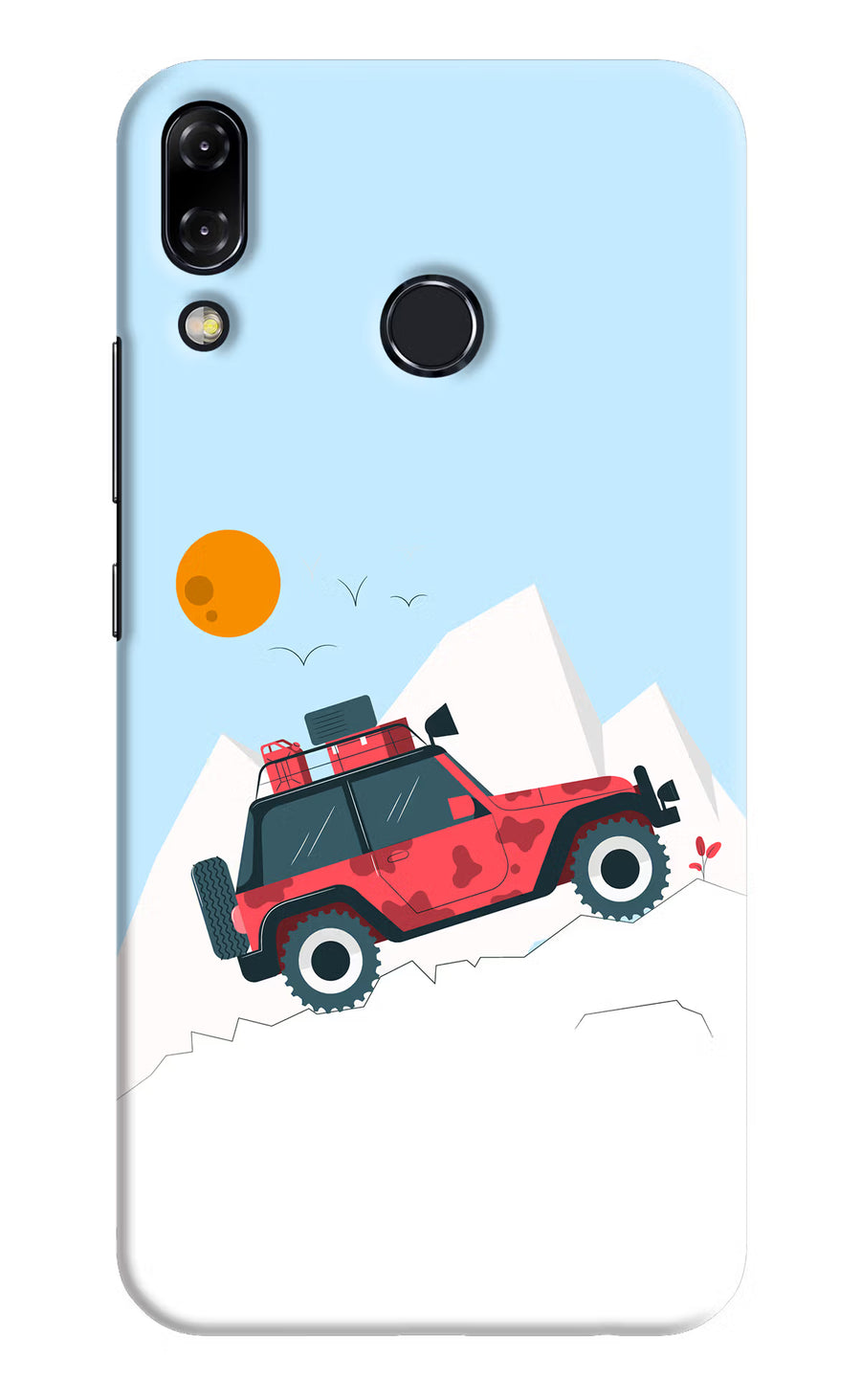 Mountain Trail Beast Asus Zenfone 5Z Back Cover, Hard case