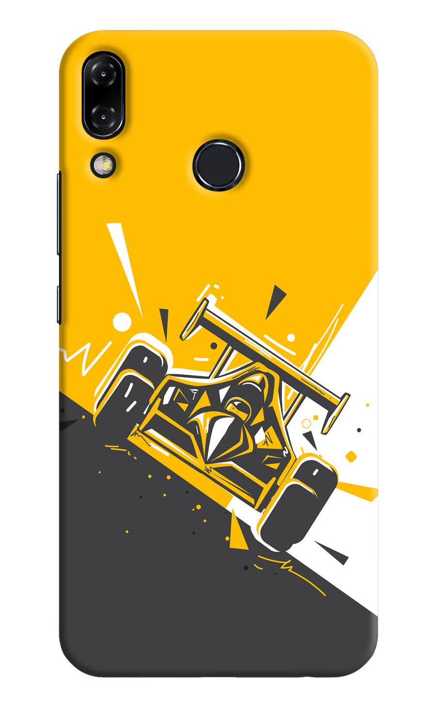 Track King Asus Zenfone 5Z Back Cover, Hard case