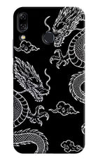 Twin Dragons Asus Zenfone 5Z Hard Case Back Cover by Casekaro