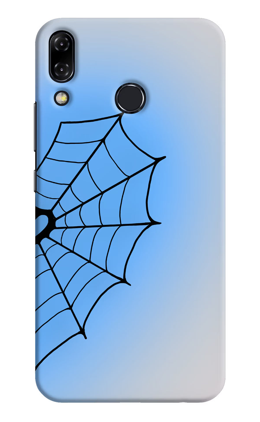 Blue Web Asus Zenfone 5Z Back Cover, Hard case
