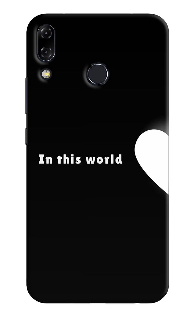 This World Asus Zenfone 5Z Hard Case Back Cover by Casekaro