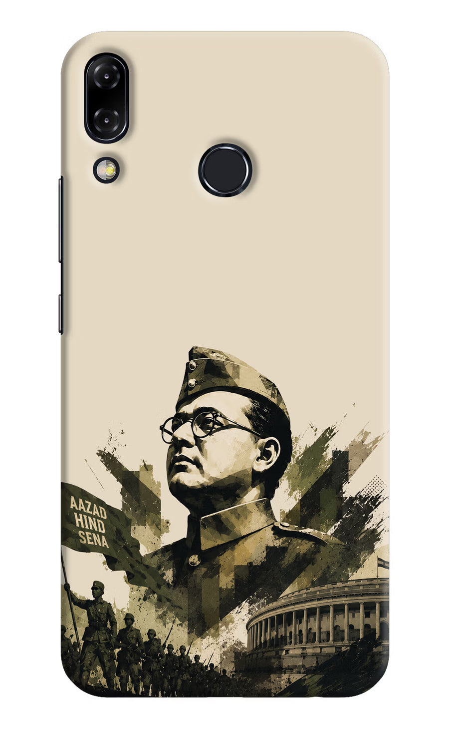 Netaji Rising Asus Zenfone 5Z Back Cover, Hard case