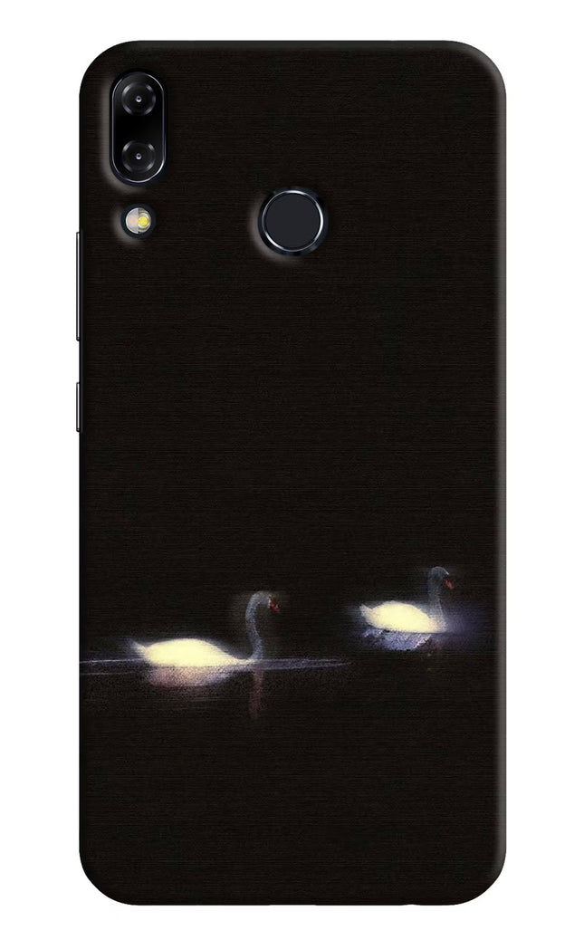 Silent Swans Asus Zenfone 5Z Hard Case Back Cover by Casekaro