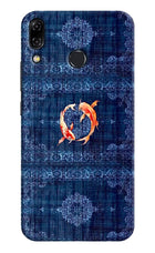 Koi Blue Asus Zenfone 5Z Hard Case Back Cover by Casekaro