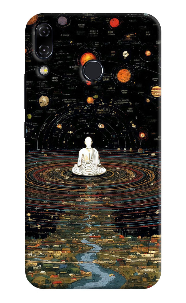 Space Monk Asus Zenfone 5Z Hard Case Back Cover by Casekaro