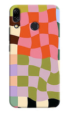 Wavy Grid Asus Zenfone 5Z Hard Case Back Cover by Casekaro