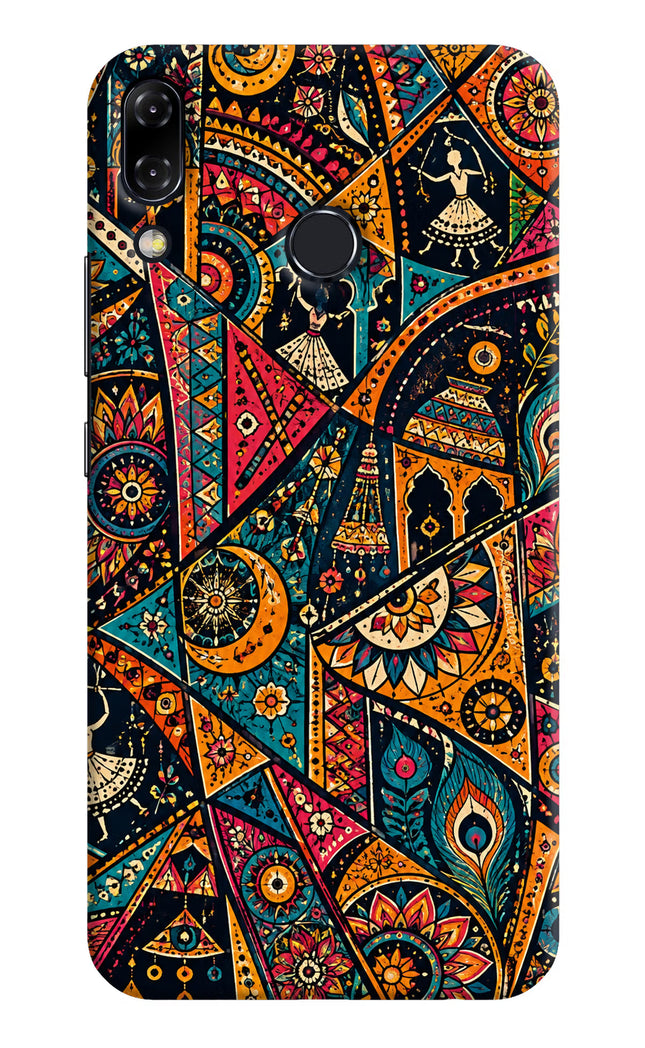 Folk Print Asus Zenfone 5Z Hard Case Back Cover by Casekaro