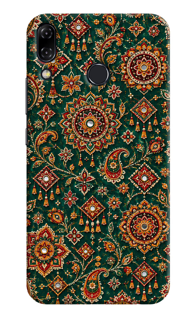 Green Pataka Asus Zenfone 5Z Hard Case Back Cover by Casekaro