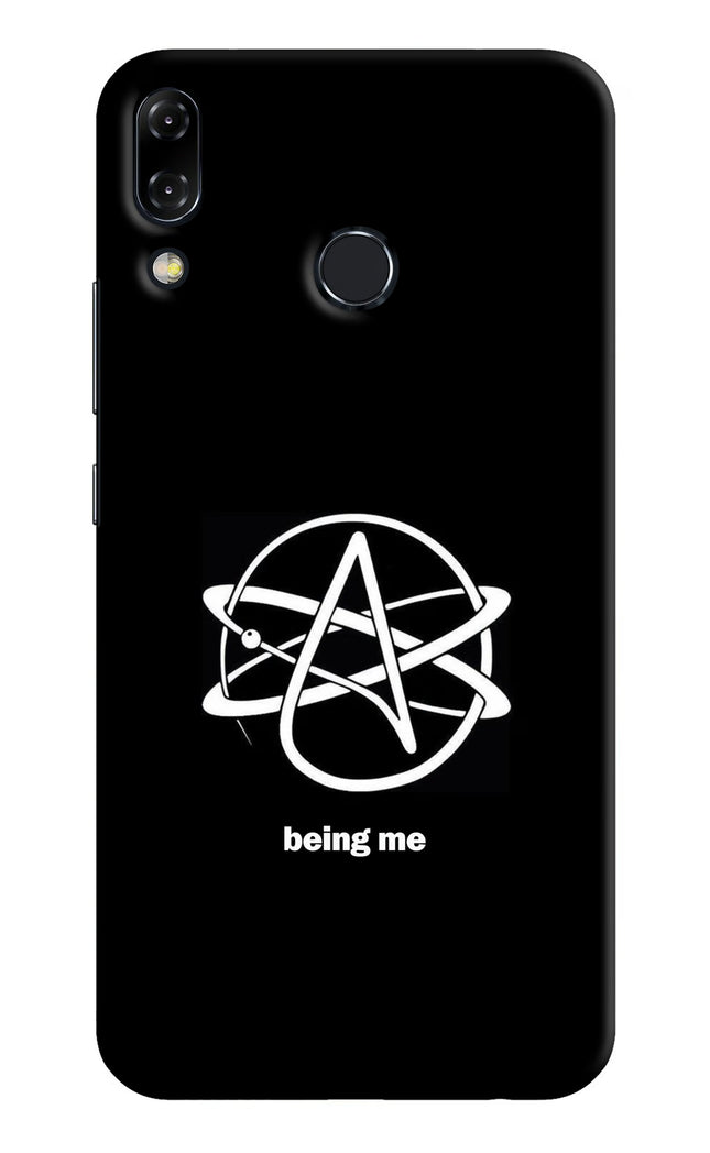 Atheist Symbol Asus Zenfone 5Z Hard Case Back Cover by Casekaro