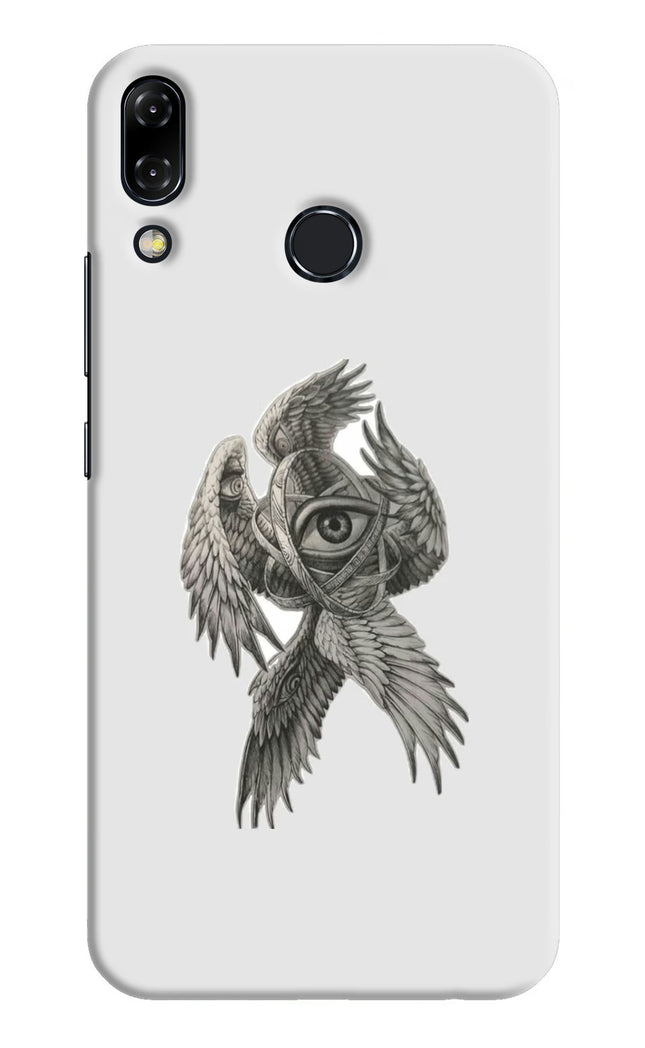 Accurate Angel Asus Zenfone 5Z Hard Case Back Cover by Casekaro