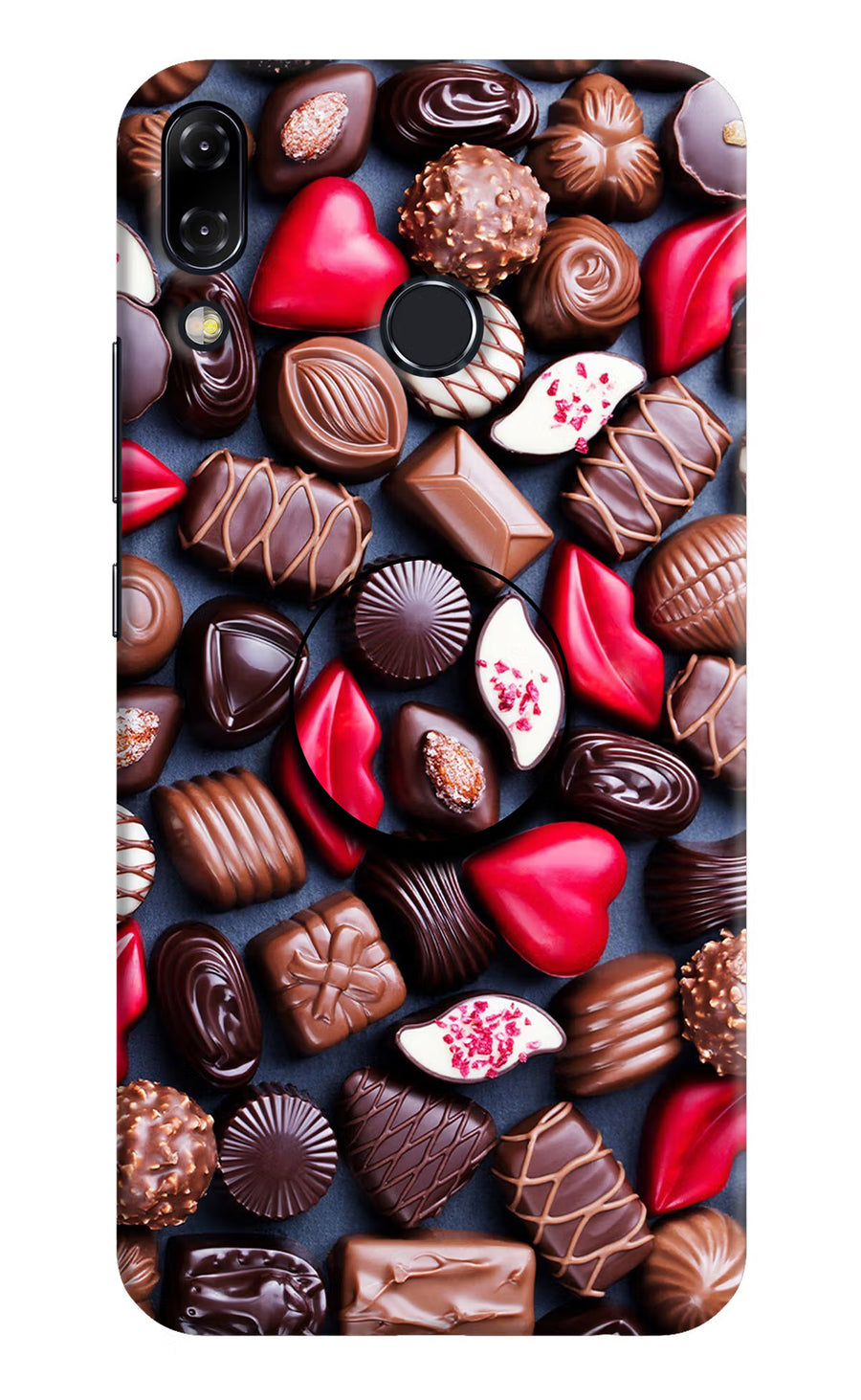 Chocolates Asus Zenfone 5Z Pop Case, Hard case