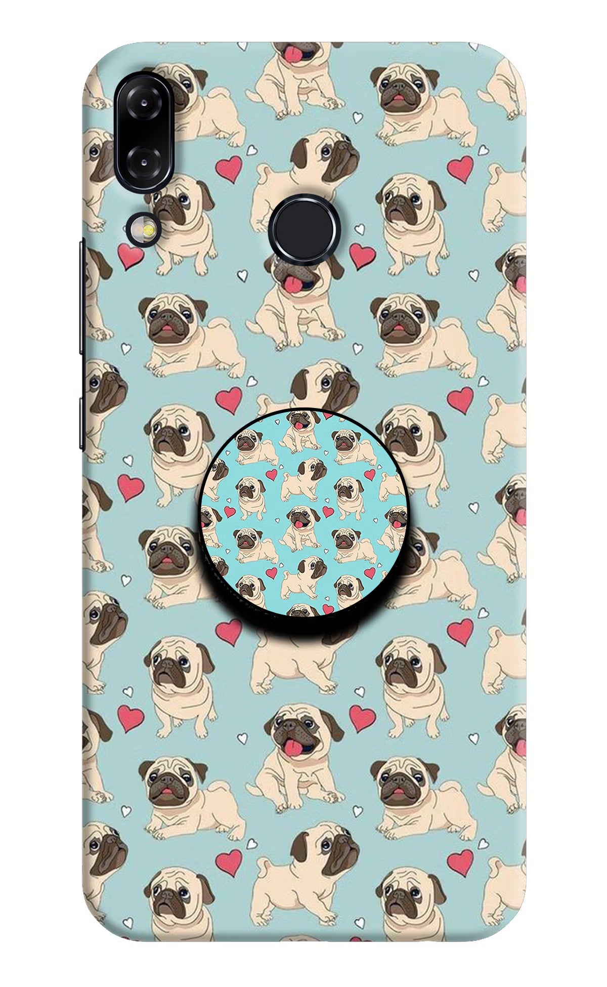 Pug Dog Asus Zenfone 5Z Pop Case by Casekaro