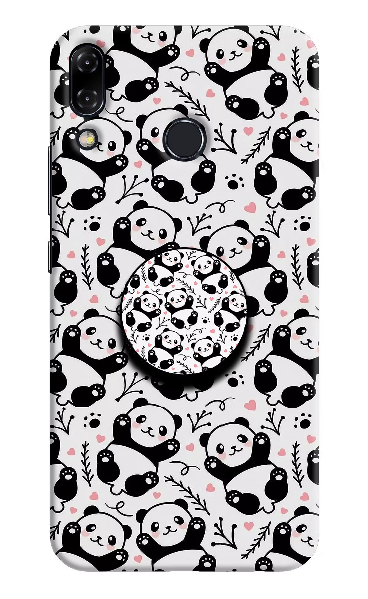 Cute Panda Asus Zenfone 5Z Pop Case by Casekaro