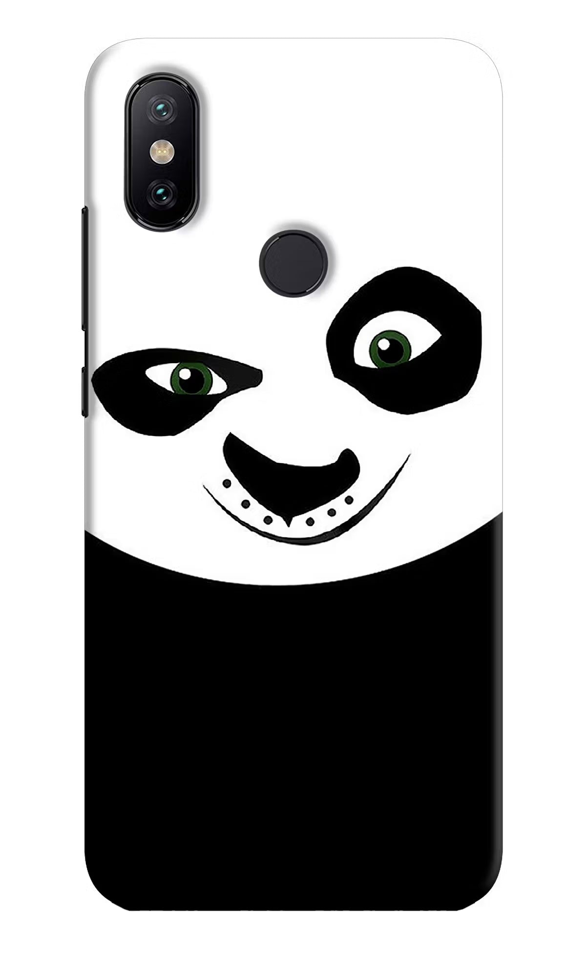 Panda Mi A2 Hard Case Back Cover by Casekaro