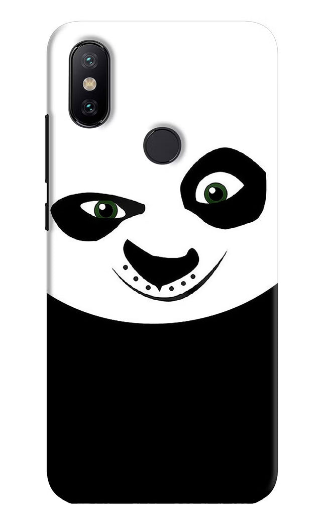 Panda Mi A2 Hard Case Back Cover by Casekaro