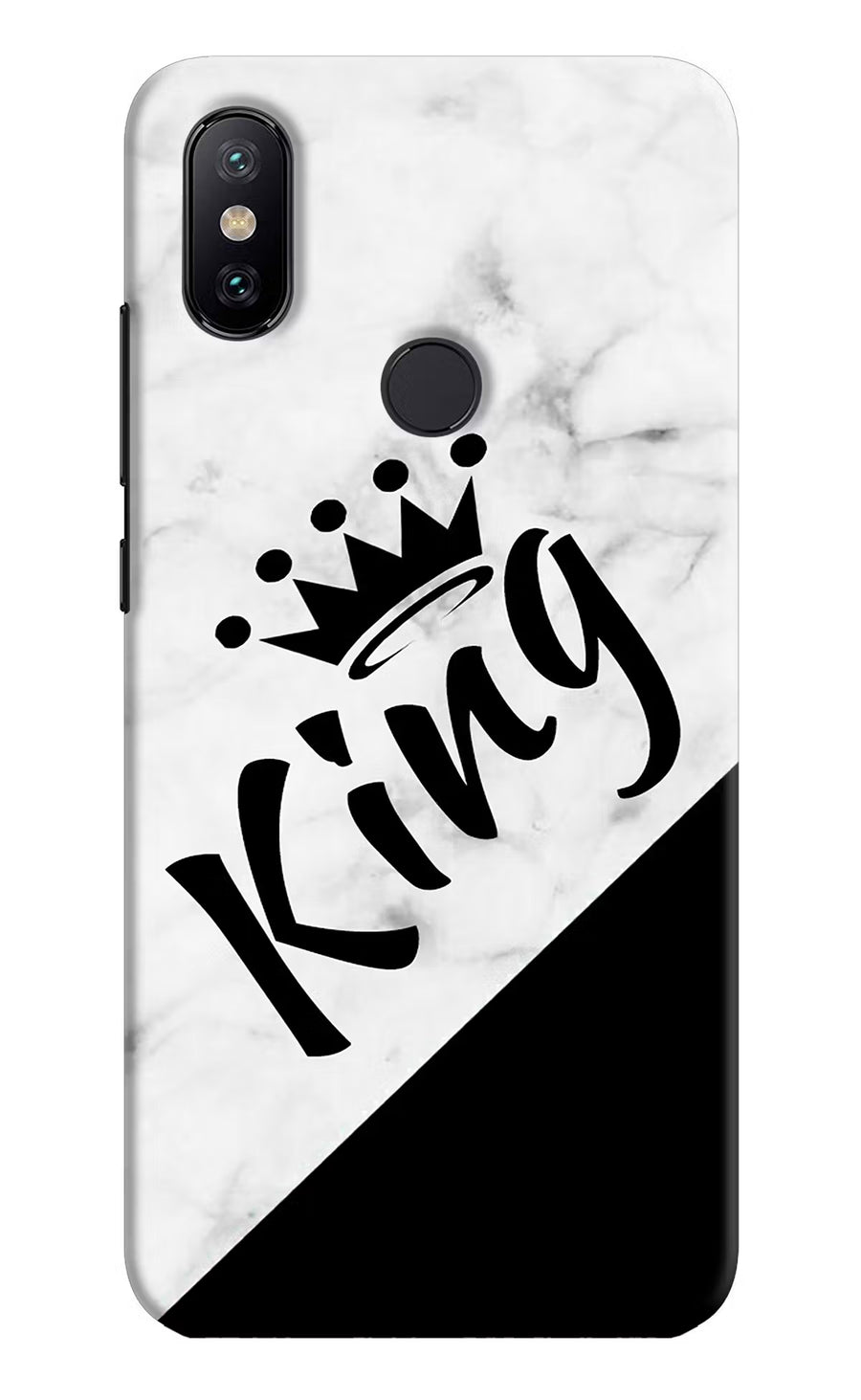 King Mi A2 Back Cover, Hard case