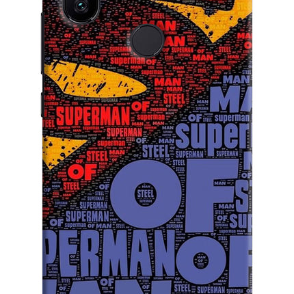 Superman Mi A2 Hard Case Back Cover by Casekaro