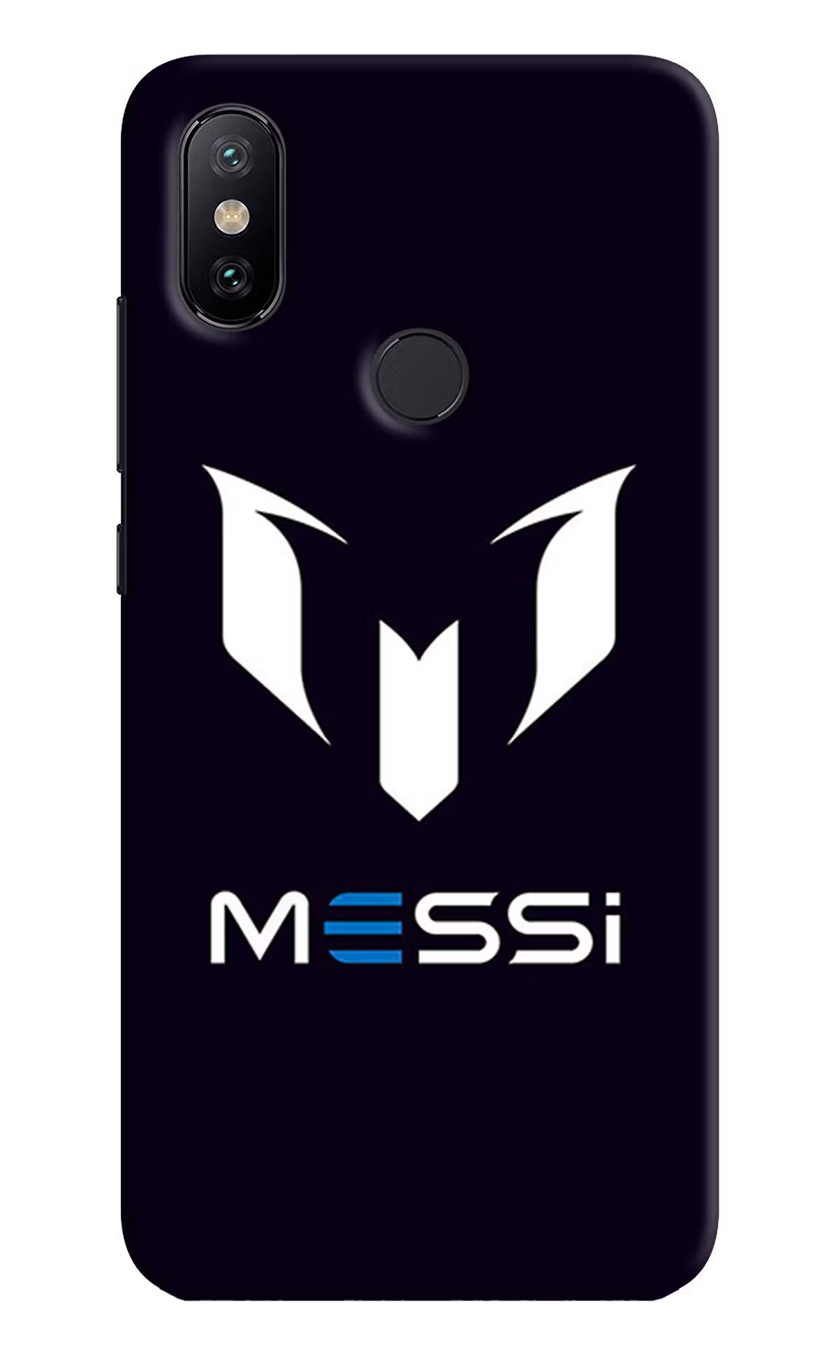 Messi Logo Mi A2 Hard Case Back Cover by Casekaro