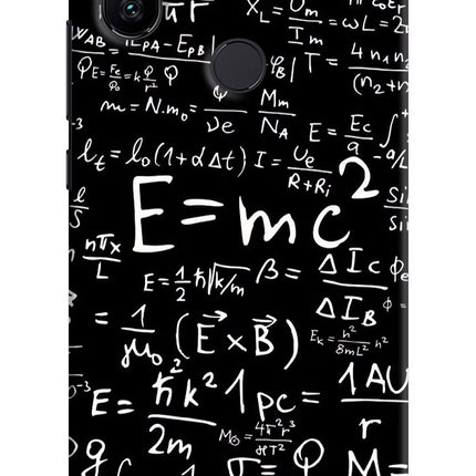 Physics Formula Mi A2 Hard Case Back Cover by Casekaro